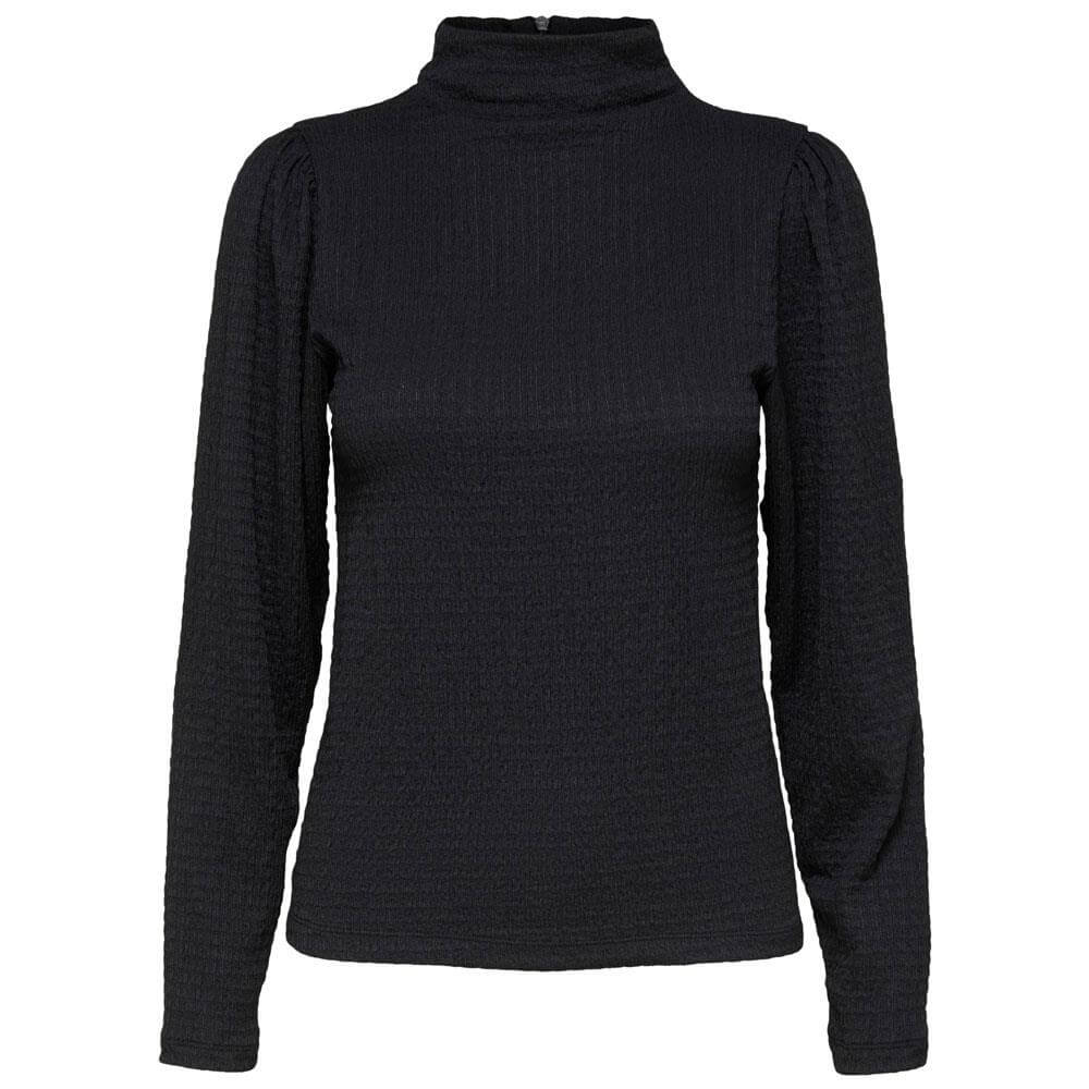 Selected Femme Waffle Texture High Neck Top